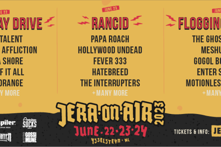 Jera On Air adds Flogging Molly, Papa Roach, Gogol Bordello, Billy Talent and more to the bill